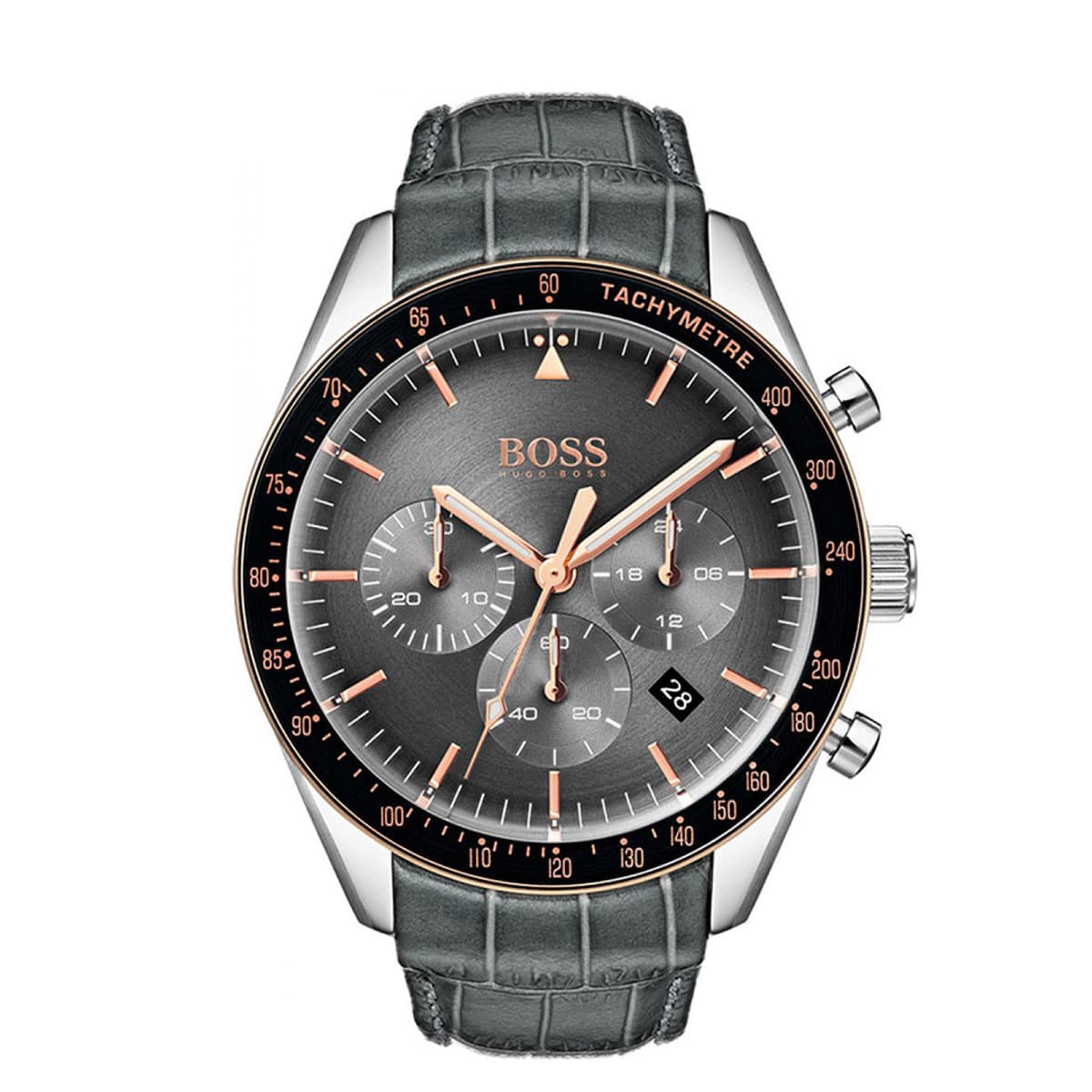 MONTRE HOMME CHRONO CUIR